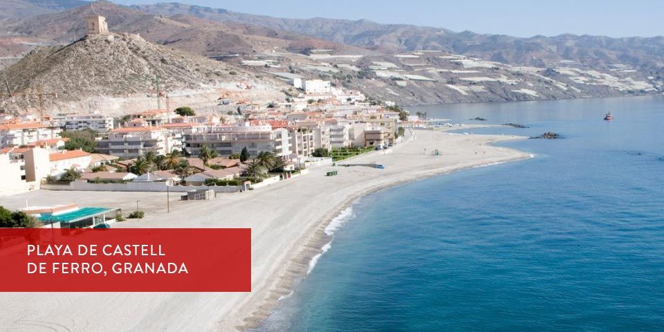 Playa de Castell de ferro Granada
